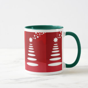 Weihnachtsbaum-Tasse Tasse