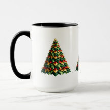 Weihnachtsbaum-Tasse
