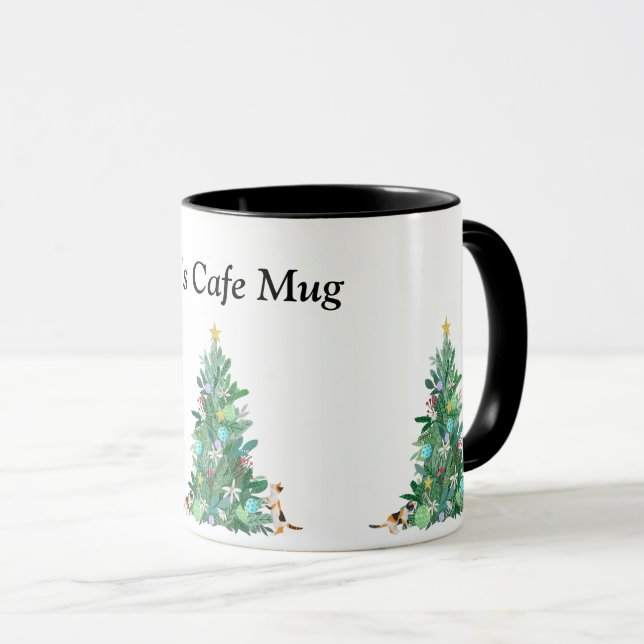 Weihnachtsbaum-Tasse Tasse (VorderseiteRechts)