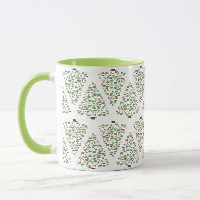 Weihnachtsbaum-Tasse Tasse (Links)