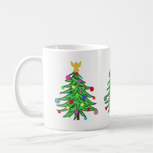 Weihnachtsbaum-Tassen-Gewohnheit Tasse