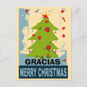 Weihnachtsbaum, Text bearbeiten Postkarte