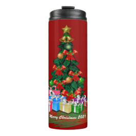 Weihnachtsbaum Thermal Tumbler Thermosbecher
