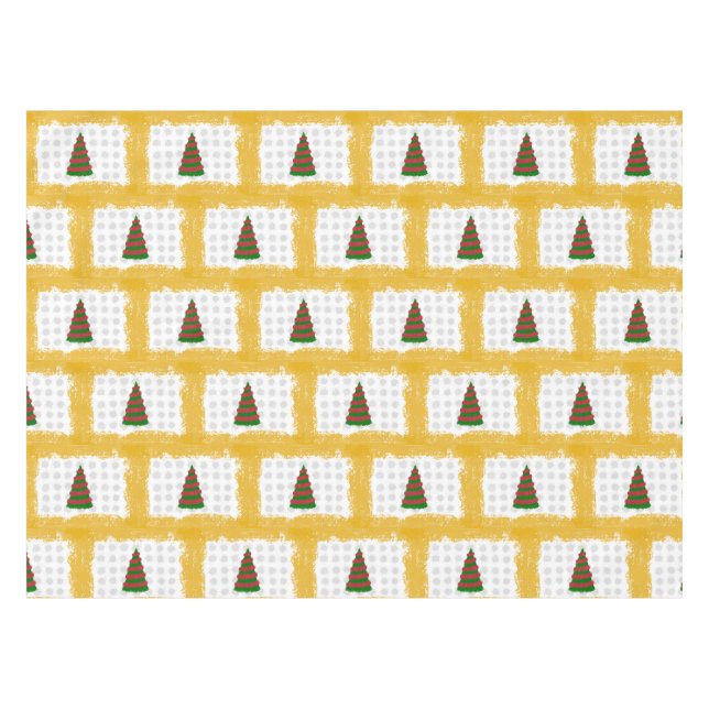 Weihnachtsbaum Tischdecke (Vorderseite (Horizontal))
