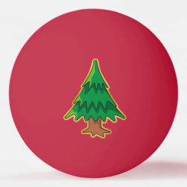 Weihnachtsbaum Tischtennisball