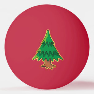 Weihnachtsbaum Tischtennisball