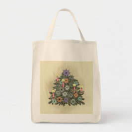 Weihnachtsbaum - Tote Tasche, Lebensmitteltasche Tragetasche