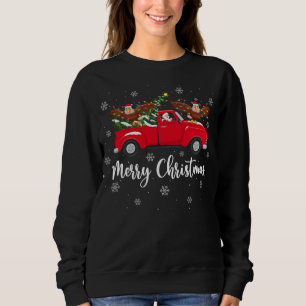 Weihnachtsbaum Truck Hawk Bird Christ Sweatshirt