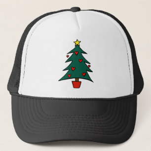 Weihnachtsbaum Truckerkappe
