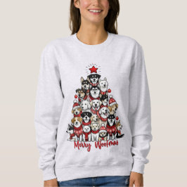 Weihnachtsbaum Ugly Sweatshirt