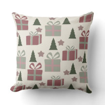 Weihnachtsbaum und Geschenkboxen Muster