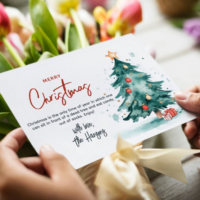 Weihnachtsbaum und präsentiert frohe Weihnachten (Von Creator hochgeladen)