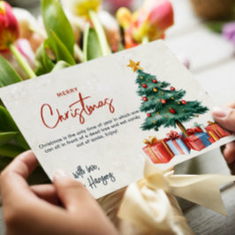 Weihnachtsbaum und präsentiert frohe Weihnachten C