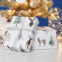 Weihnachtsbaum und Rentier