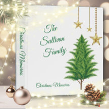 Weihnachtsbaum und Sterne Holida Foto3 Ringbinder