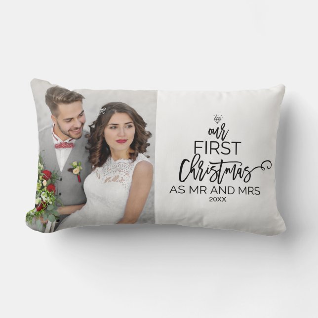 Weihnachtsbaum Unsere ersten Weihnachten als Mr. u Lendenkissen (Vorderseite)