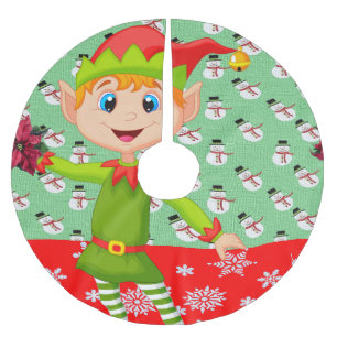 Weihnachtsbaum-Unterlage Polyester Weihnachtsbaumdecke