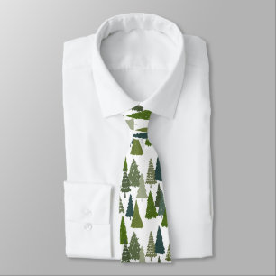 Weihnachtsbaum Urlaubsmuster Krawatte
