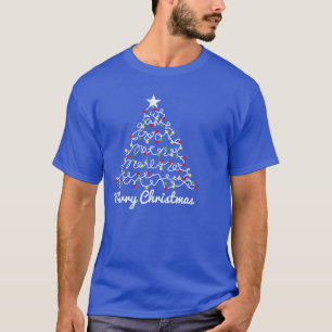 Weihnachtsbaum Verhedderte Lichter Männer Frauen F T-Shirt