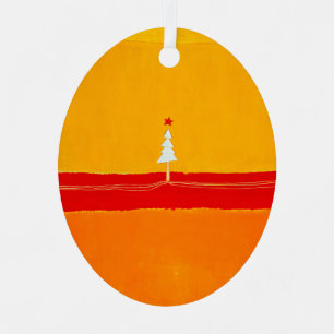 Weihnachtsbaum, Vintag, Abstrakt Ornament Aus Metall