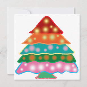 Weihnachtsbaum Vintag Feiertagskarte