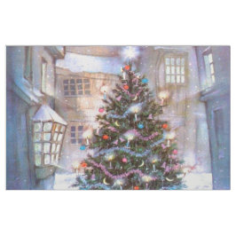 Weihnachtsbaum Vintag Stoff