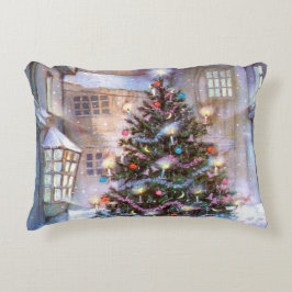 Weihnachtsbaum Vintag Zierkissen