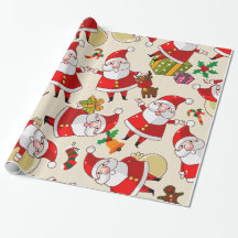 Weihnachtsbaum vintage Geschenkverpackungspapier