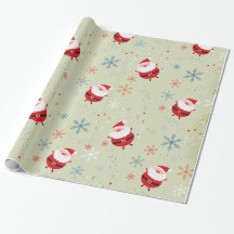 Weihnachtsbaum vintage Geschenkverpackungspapier