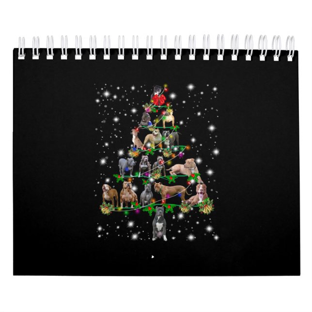 Weihnachtsbaum von Pitbull, bedeckt durch Blitzlic Kalender (Titelbild)
