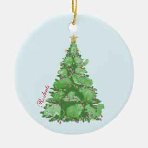 Weihnachtsbaum von Rodent Keramik Ornament
