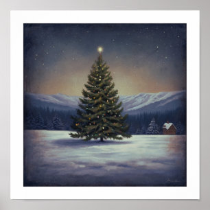 Weihnachtsbaum Wall Art Poster