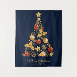 Weihnachtsbaum Wandteppich