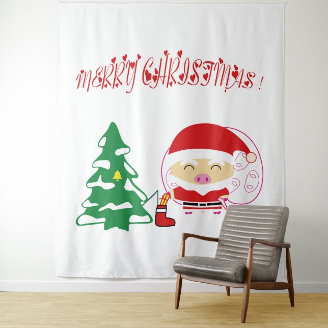 Weihnachtsbaum Wandteppich (Beispiel)