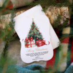 Weihnachtsbaum Wasserfarbe Weihnachtskarte Nicht F Feiertagskarte<br><div class="desc">Freuen Sie sich auf einen angenehmen Aufenthalt mit dieser eleganten Weihnachtsbaum in Aquarellfarbe, die Weihnachtskarte ohne Foto. Diese schöne, einfache Holiday Karte ist der perfekte Weg, um Ihre Saison Grüße zu senden. Einfach den Gruß personalisieren und die Schriftart nach Ihren Wünschen bearbeiten. Diese skurrile Weihnachtskarte ist ein charmanter Weg, um...</div>