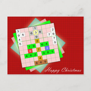 Weihnachtsbaum - Weihnachten Sudoku