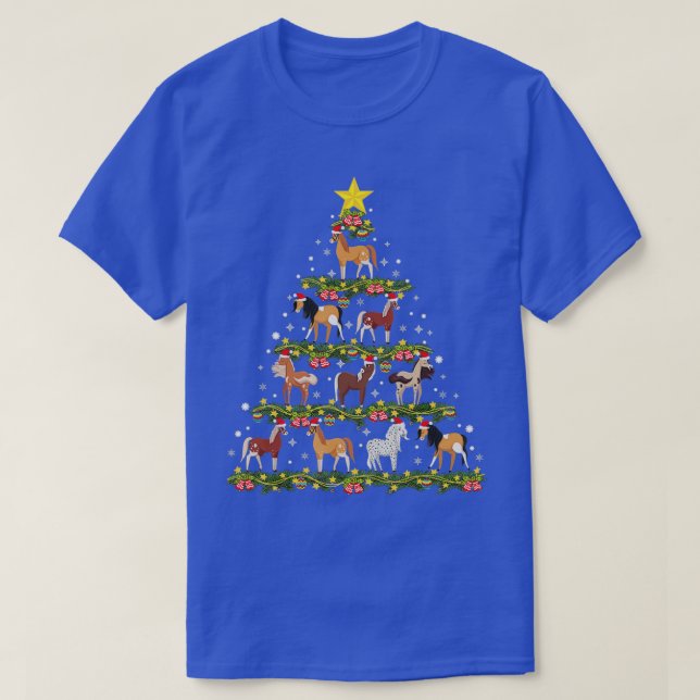 Weihnachtsbaum Weihnachten T - Shirt (Design vorne)