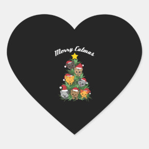 Weihnachtsbaum Weihnachten Weihnachten Geschenk &  Herz-Aufkleber