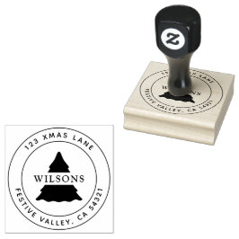 Weihnachtsbaum Weihnachtsansprache Gummistempel