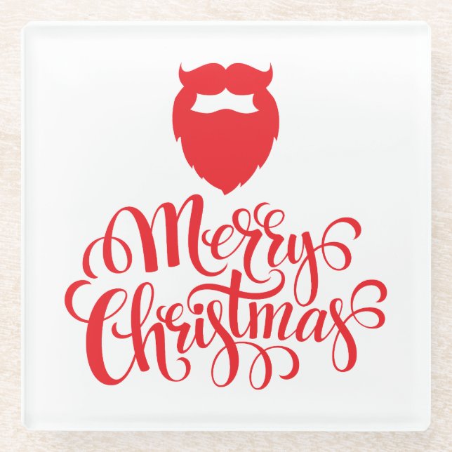 Weihnachtsbaum Weihnachtsbaum Glasuntersetzer (Vorderseite)