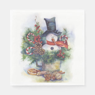 Weihnachtsbaum Weihnachtsbaum Neujahr Winter Serviette
