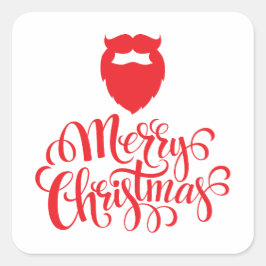 Weihnachtsbaum Weihnachtsbaum Quadratischer Aufkleber