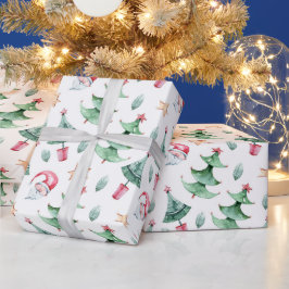 Weihnachtsbaum Weihnachtsfeiertag Geschenkpapier