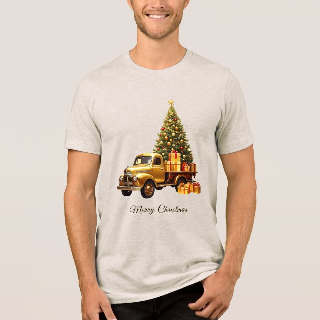 Weihnachtsbaum-Weihnachtsfeiertag - T - Shirt von  (Vorderseite)