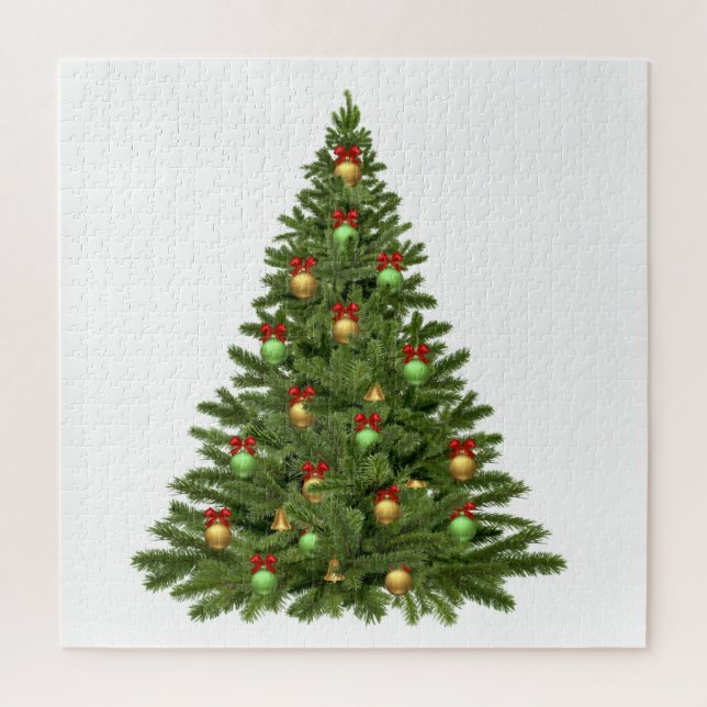 Weihnachtsbaum Weihnachtsfeiertage Weihnachtsbaum Puzzle (Vertikal)