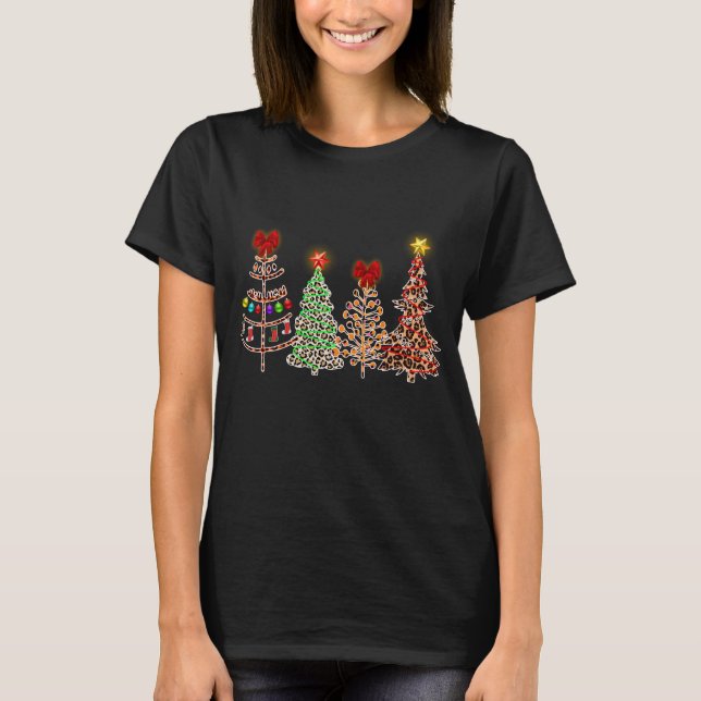 Weihnachtsbaum Weihnachtsgeschenk T-Shirt (Vorderseite)