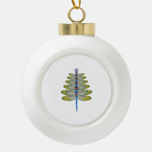Weihnachtsbaum, Weihnachtsinsekt Lover Keramik Kugel-Ornament