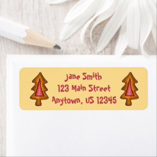 Weihnachtsbaum-Weihnachtskeks aus Rotverkettetem G