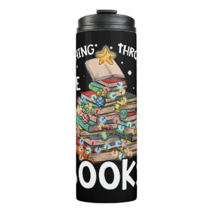 Weihnachtsbaum Weihnachtsleser Pajamas Thermosbecher