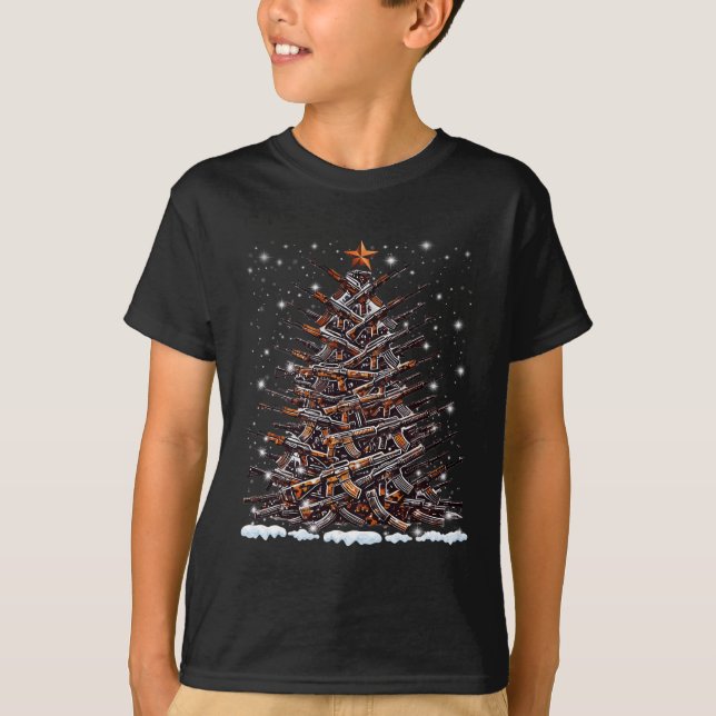 Weihnachtsbaum Weihnachtsmänner Weihnachten Weihna T-Shirt (Vorderseite)